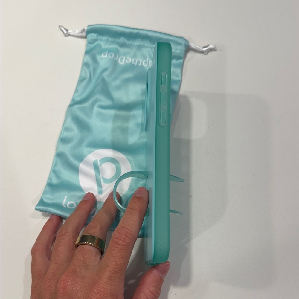 Loopy Case Turquoise Phone Cover - Picture 4 of 4